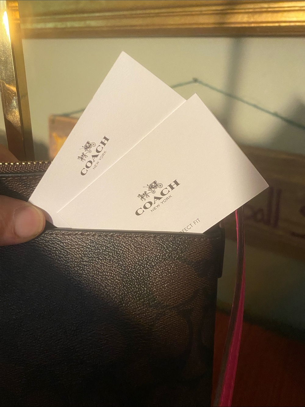 Coach East/West Pop Crossbody Bag - New - Two Pieces - Picture 7 of 16